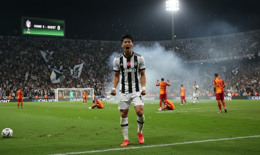 Beşiktaş’ın Güney Koreli Yıldızı Hyeon-gyu Oh Süper Lig’e Damga Vuruyor