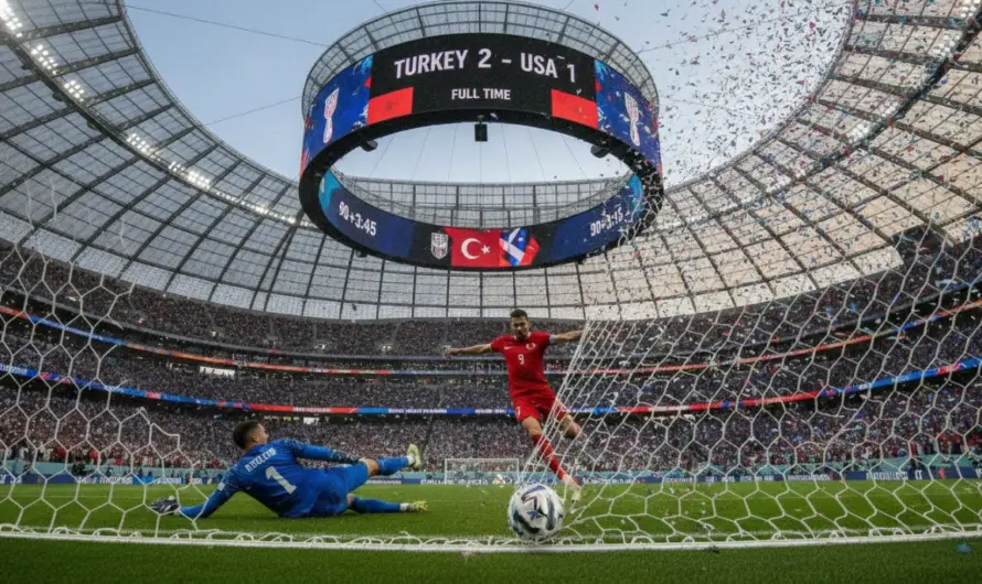 90+8’de Gelen Zafer: Türkiye ABD Karşısında Onur Savaşı Vererek Kazandı
